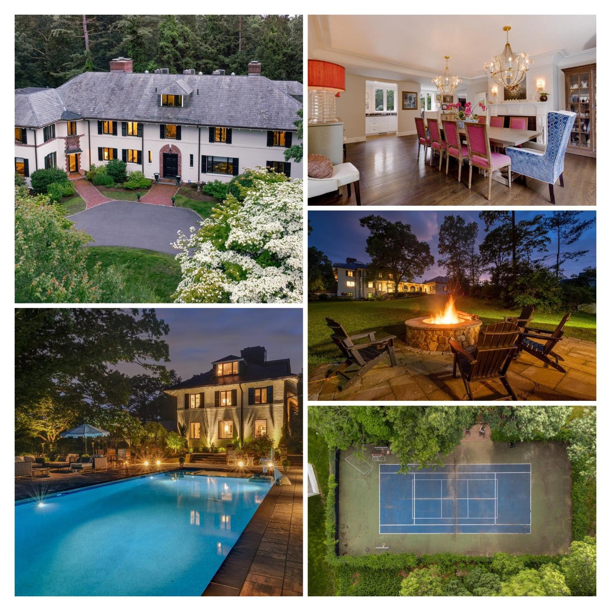 Boston Mansion Heated Pool Fire Pit Tennis Needham Eksteriør billede